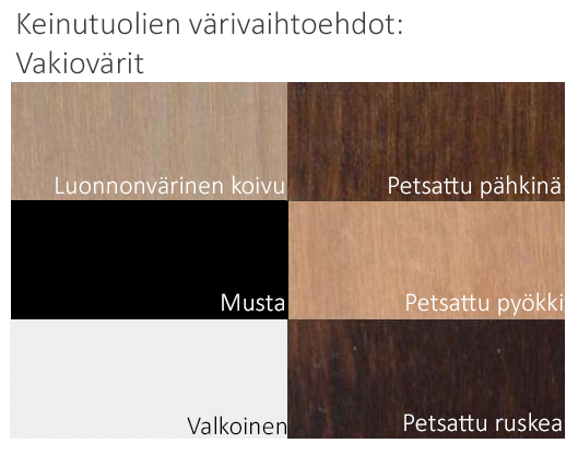 Eimi Nap keinutuoli, Harmaa/musta