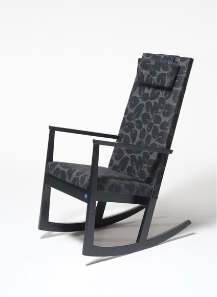 Eimi Nap keinutuoli, Harmaa/musta