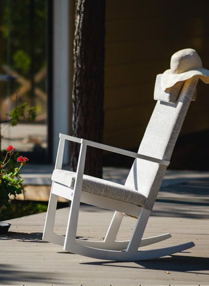 Eimi Nap keinutuoli, Harmaa/musta