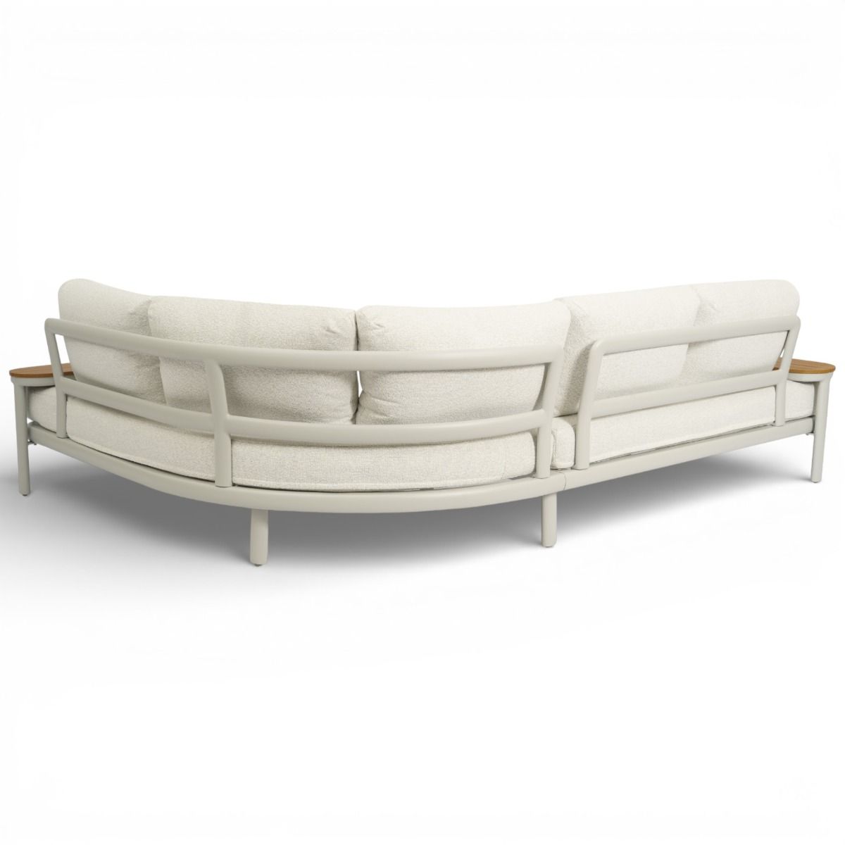 Elba kulmasohvasetti ulkokäyttöön vaalea