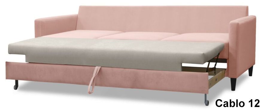 Emma 3-istuttava vuodesohva, eri värejä