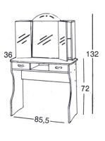 Emmi Kampauspöytä Nro 214