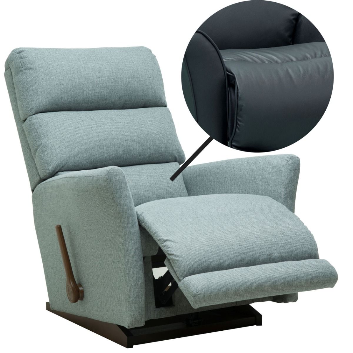 La-Z-Boy Empire recliner mekanismituoli, musta nahka