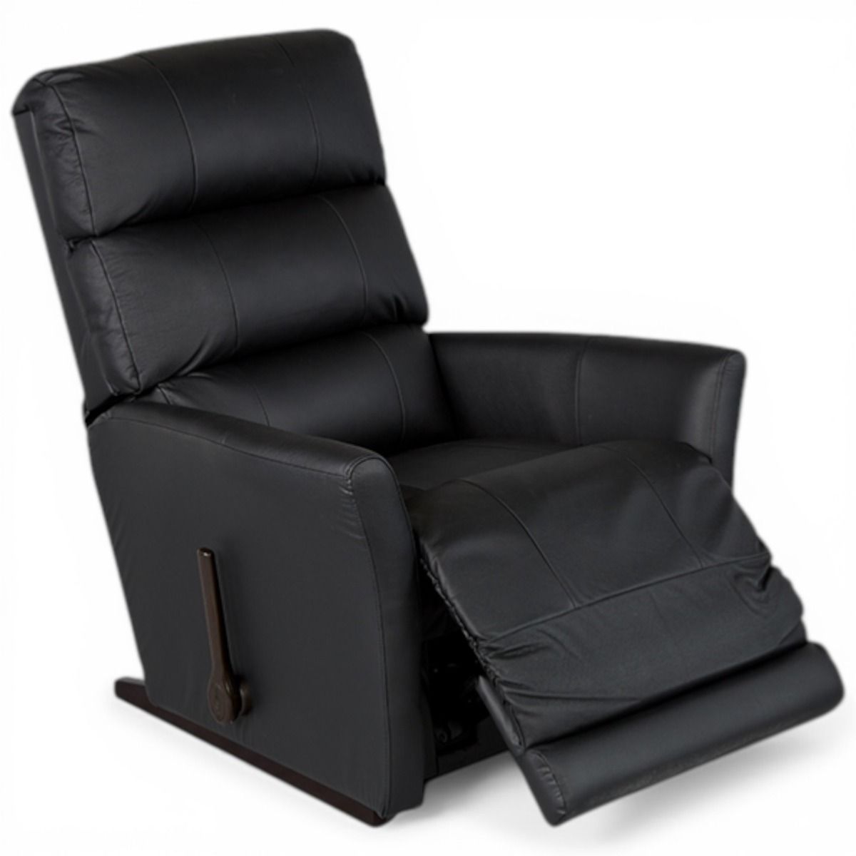 La-Z-Boy Empire mekanismituoli mustalla nahkaverhoilulla