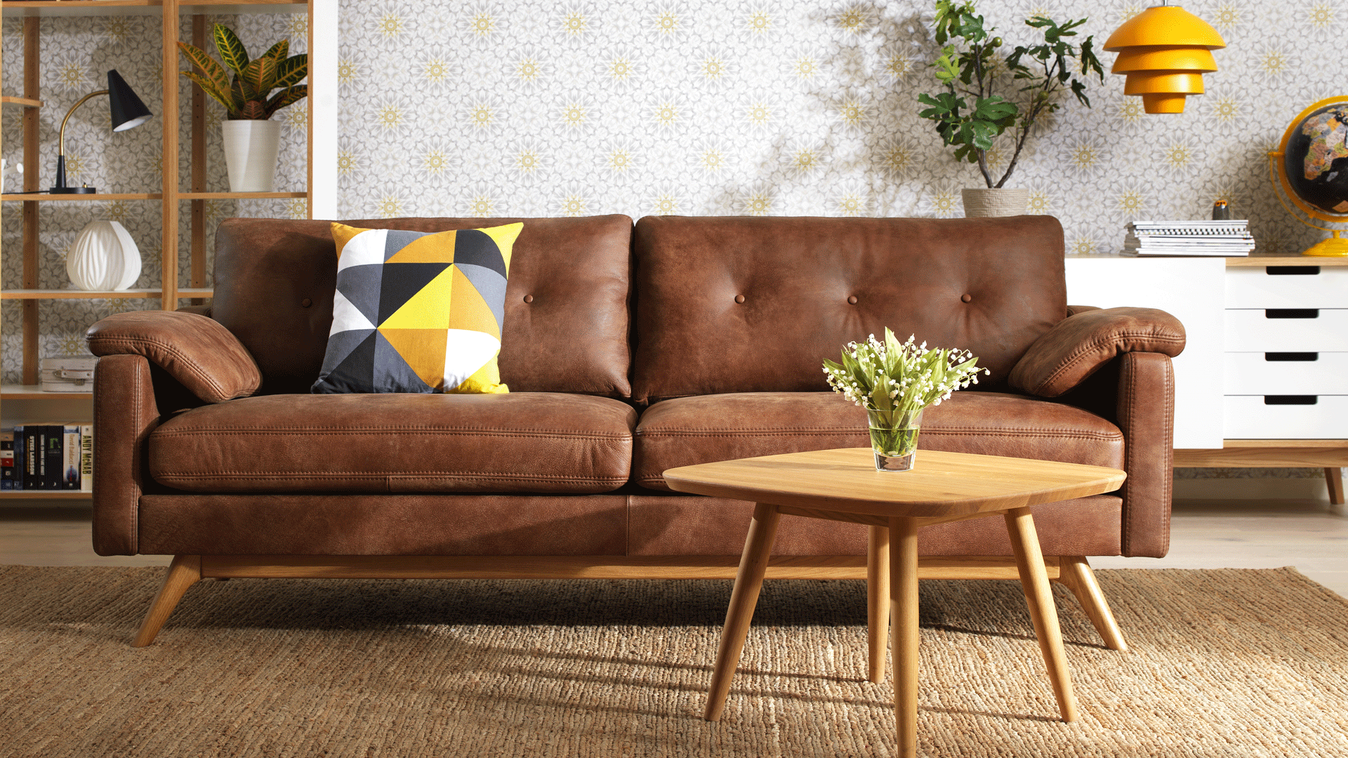 BD-Möbel Eastwood-sohva 3-ist, eri värejä!