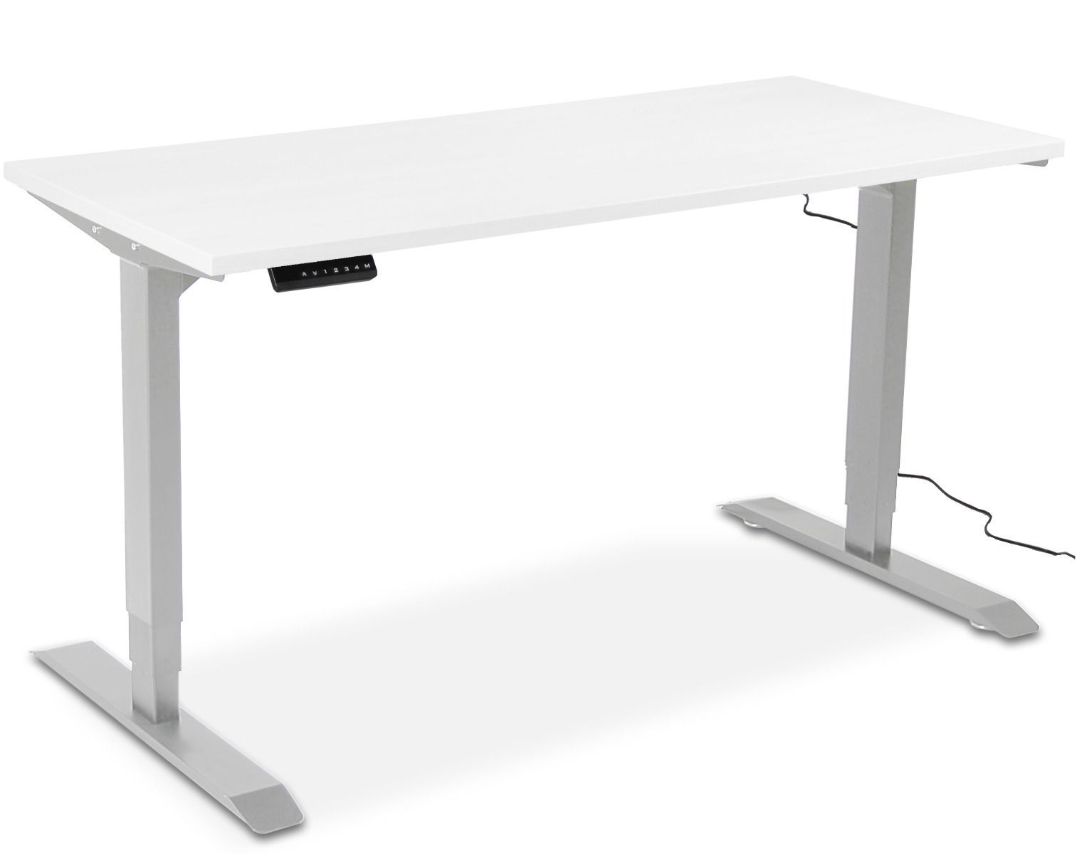 Hiipakka Ergo sähköpöytä harmaalla jalalla