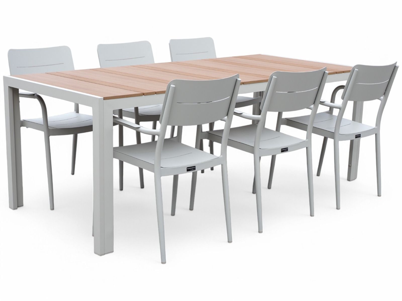 Erika ruokaryhmä ulos kuudella Togo tuolilla