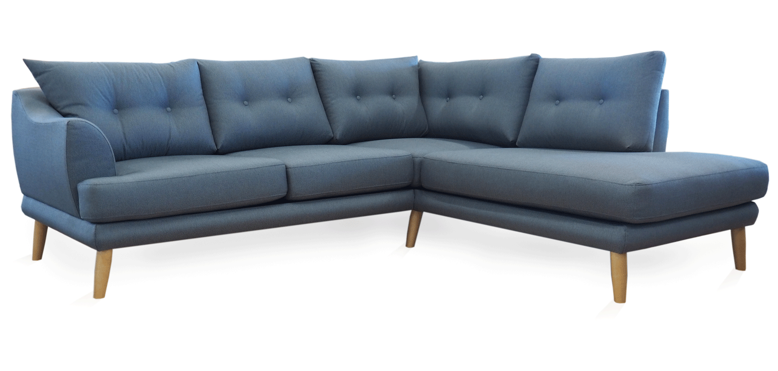 Eden divaanikulmasohva, paljon eri värejä