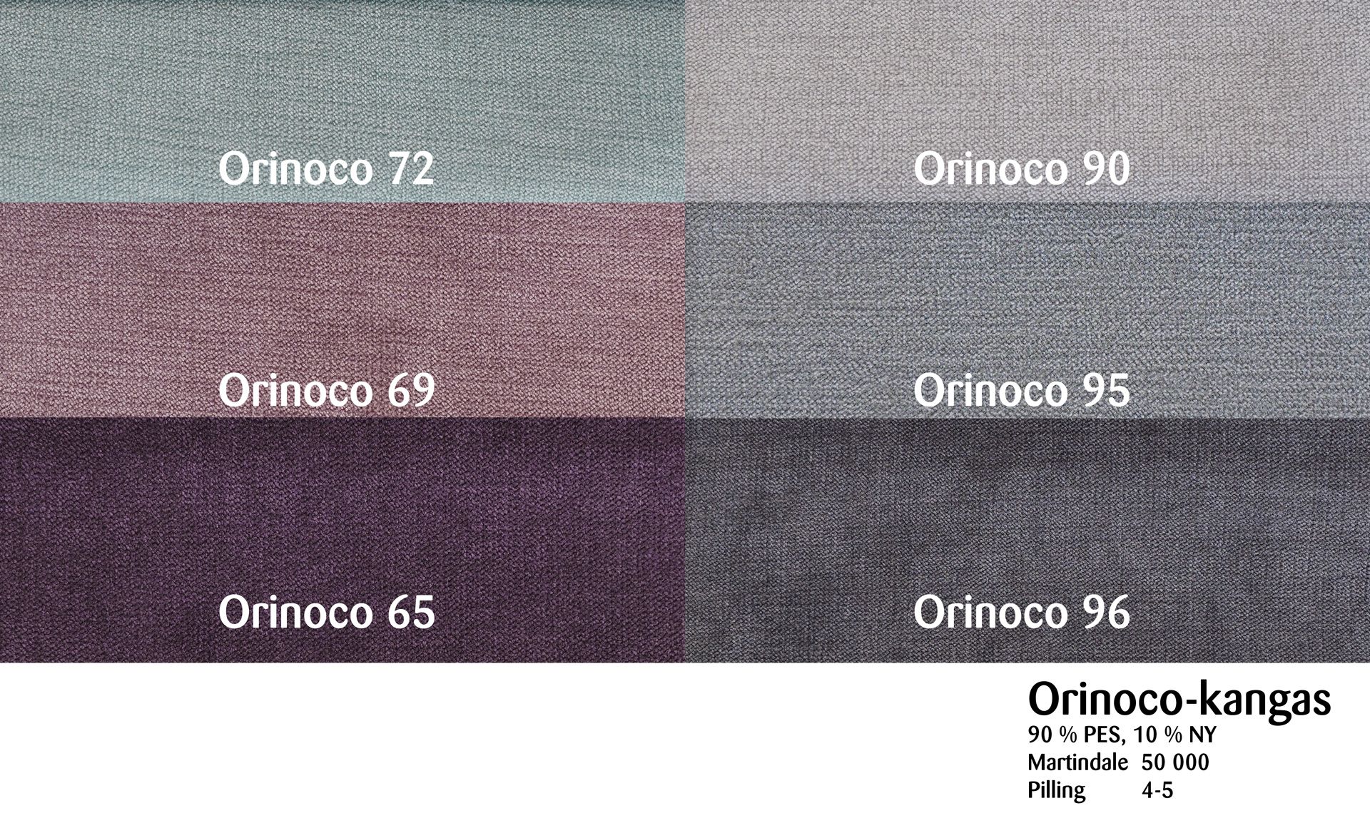 Kent 3-istuttava vuodesohva, eri värejä