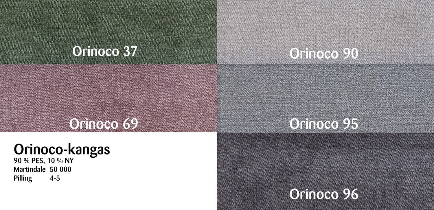 Ermatiko Kent avokulmasohva vuoteella, eri värejä