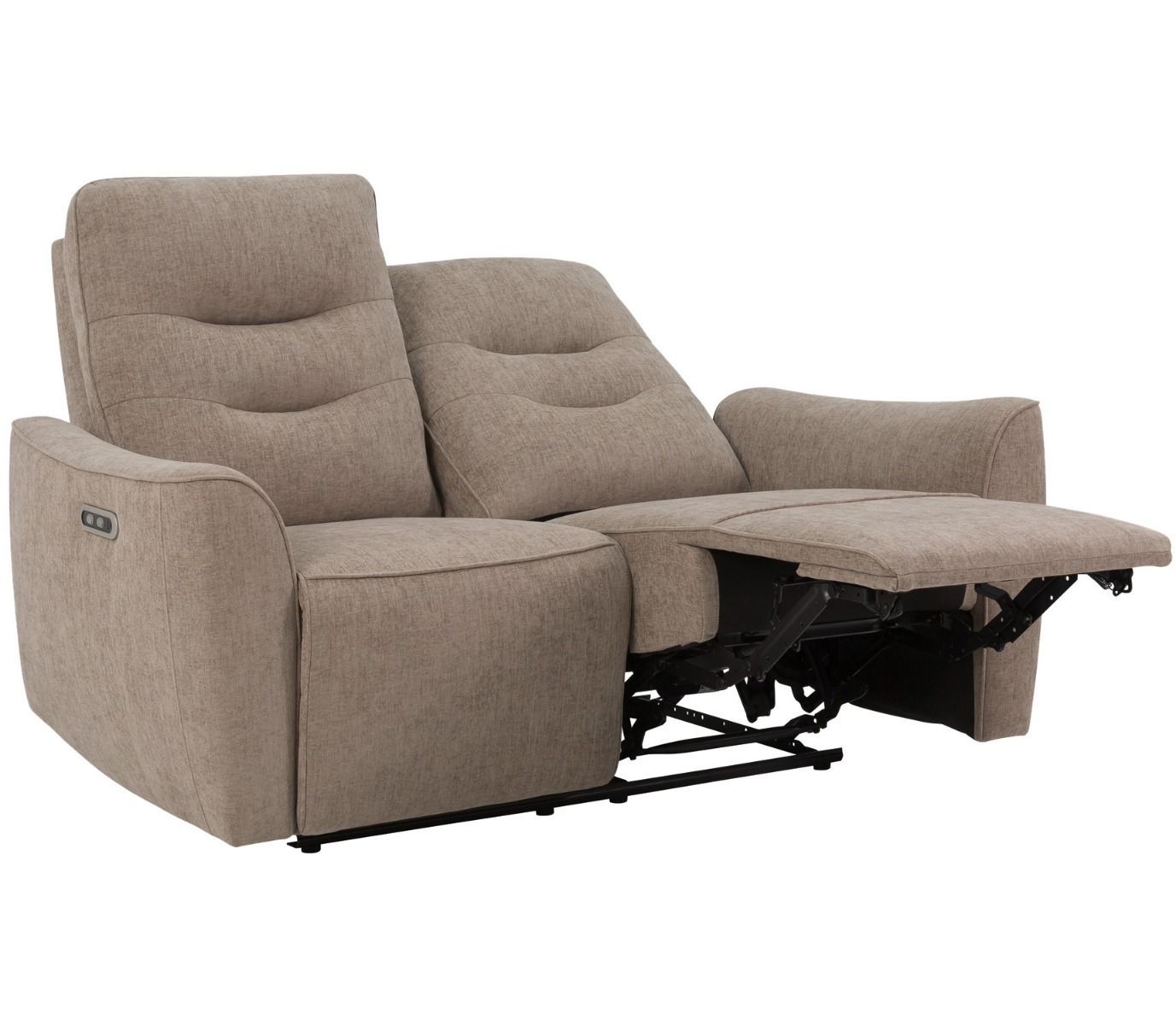 Evelyn 3+2 sohvakalusto sähkömekanismeilla, khaki