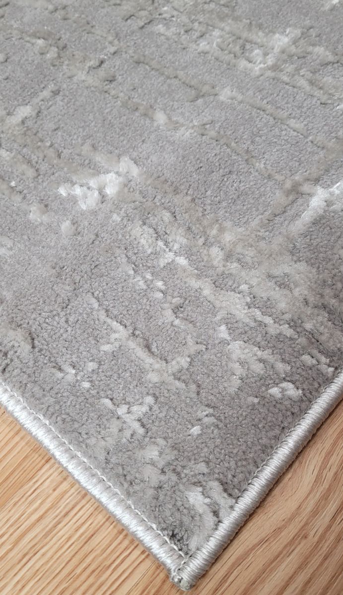 Fayette käytävämatto Kuura harmaa, eri kokoja