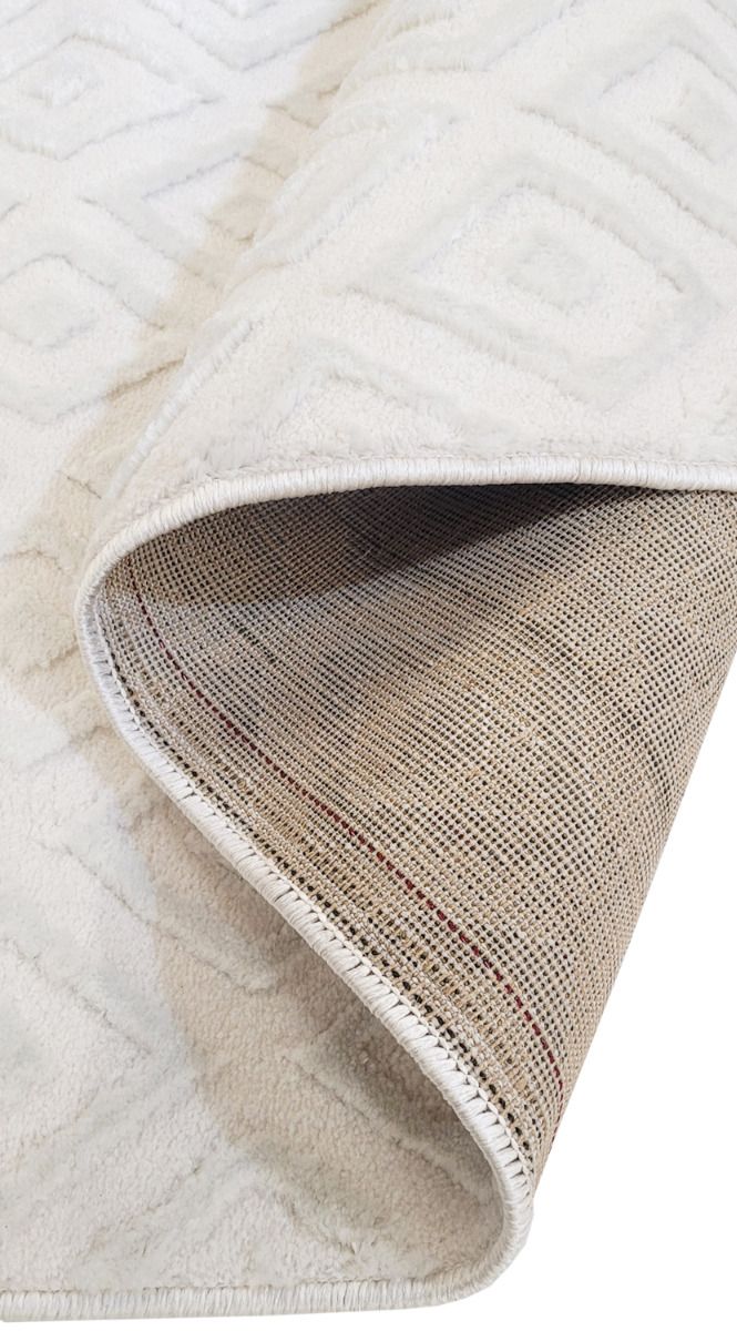 Fayette matto Trista valkoinen, eri kokoja