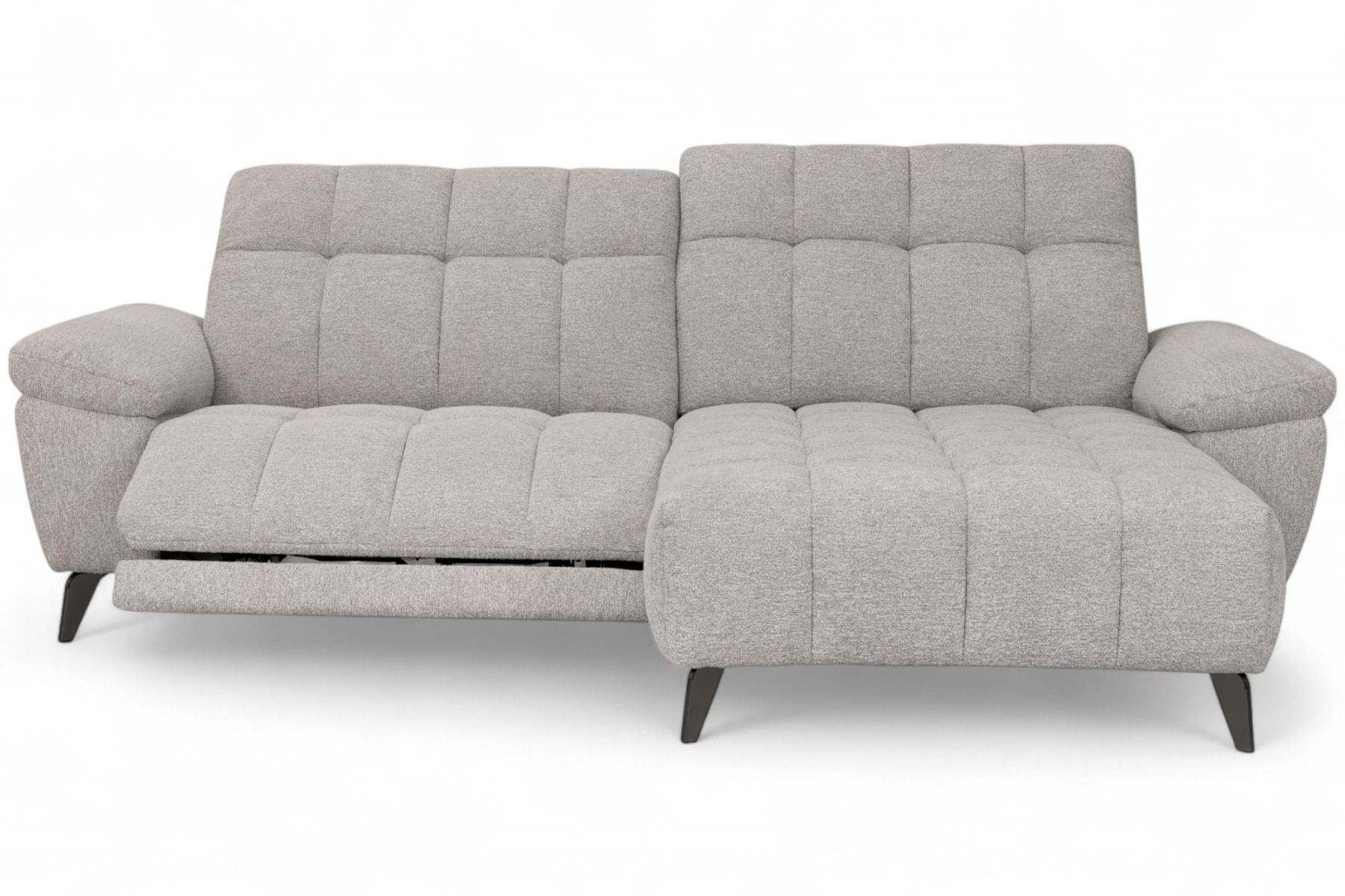 Firenze divaanisohva sähkömekanismilla, vaaleanharmaa