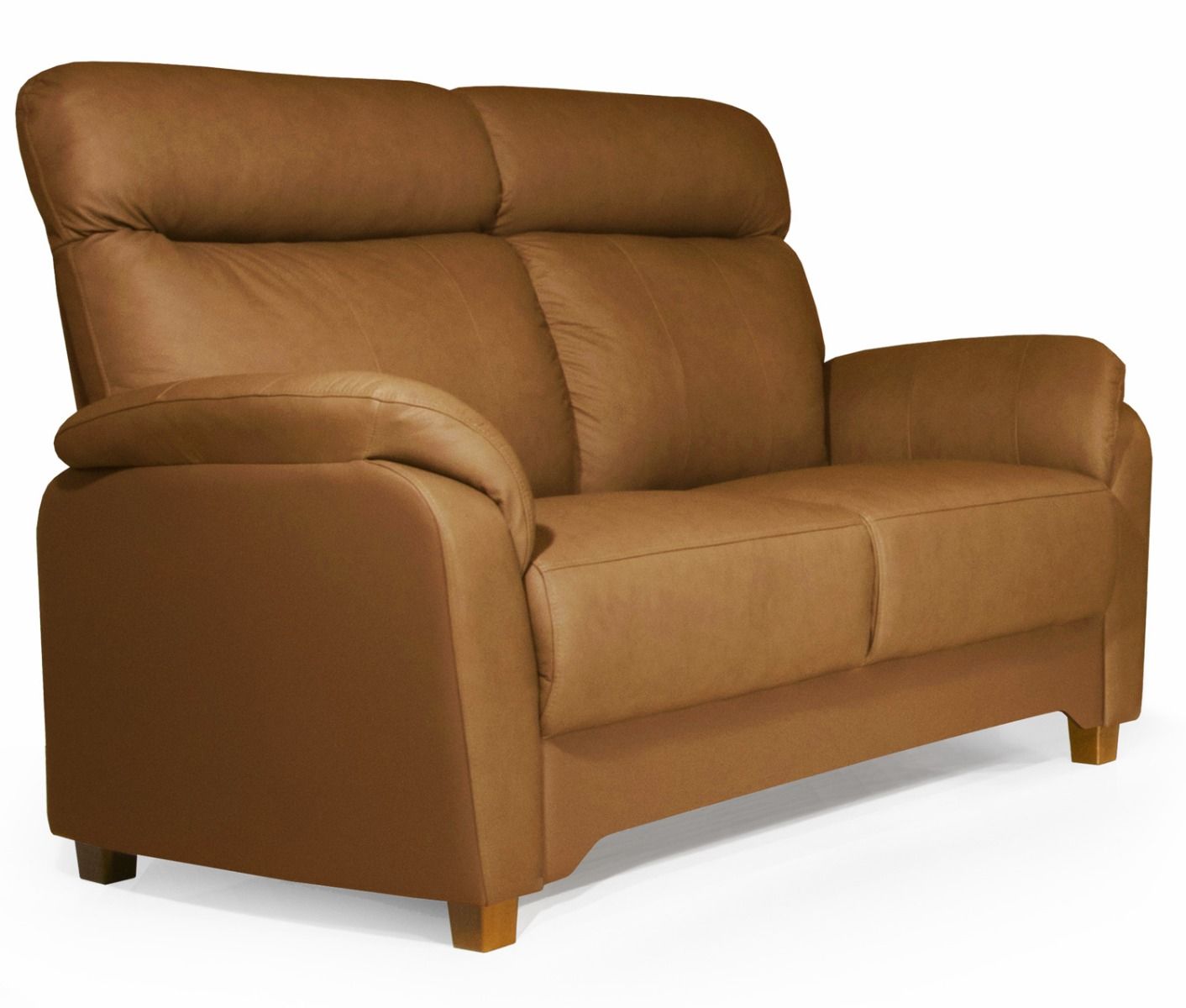 Unico Flamingo 3+2 nahkasohvakalusto, konjakki