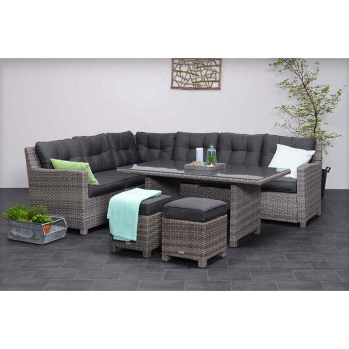 Flamingo polyrottinki pöytä, luonnonväri