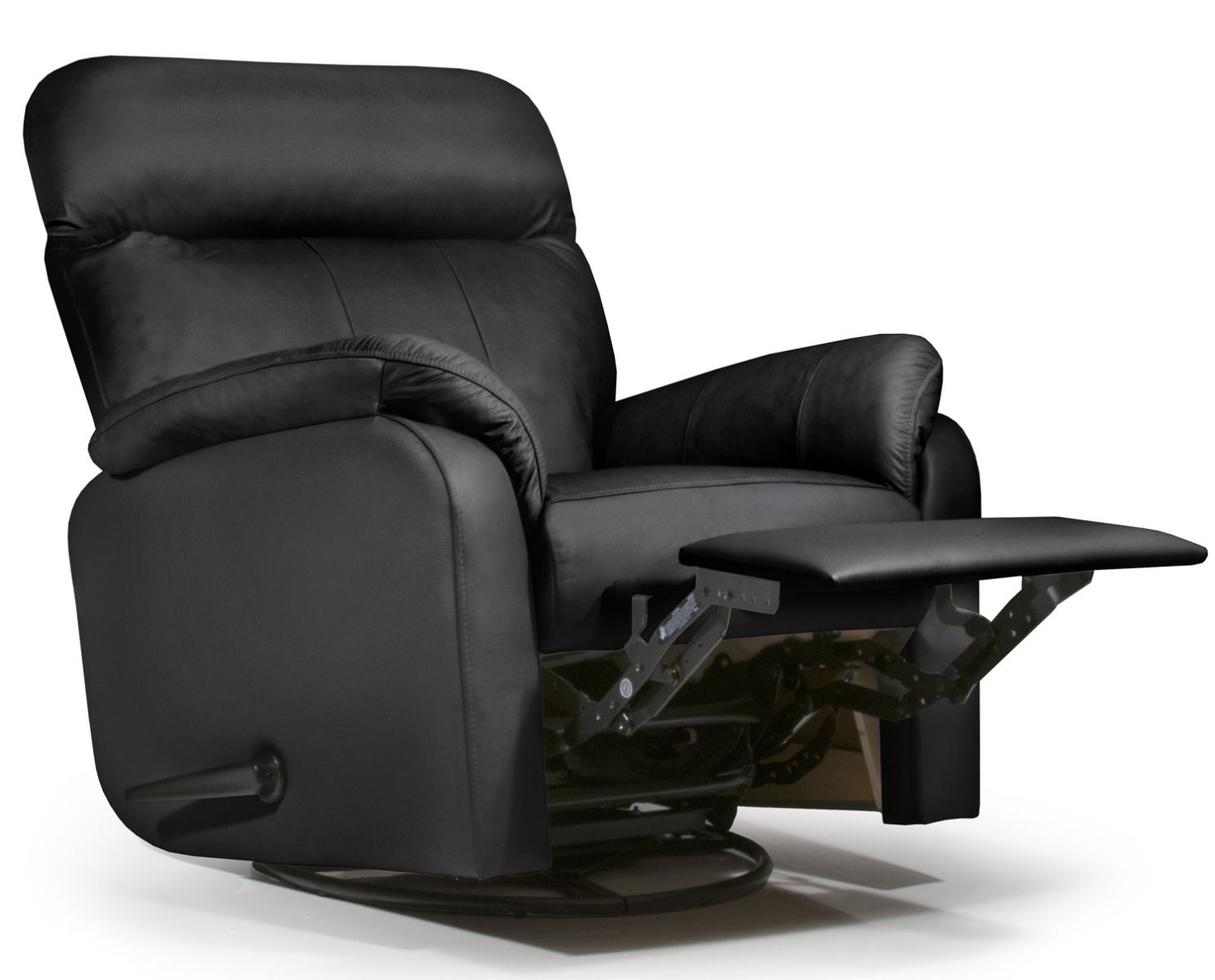 Kotimainen Unico Flamingo mekanismituoli mustaa nahkaa