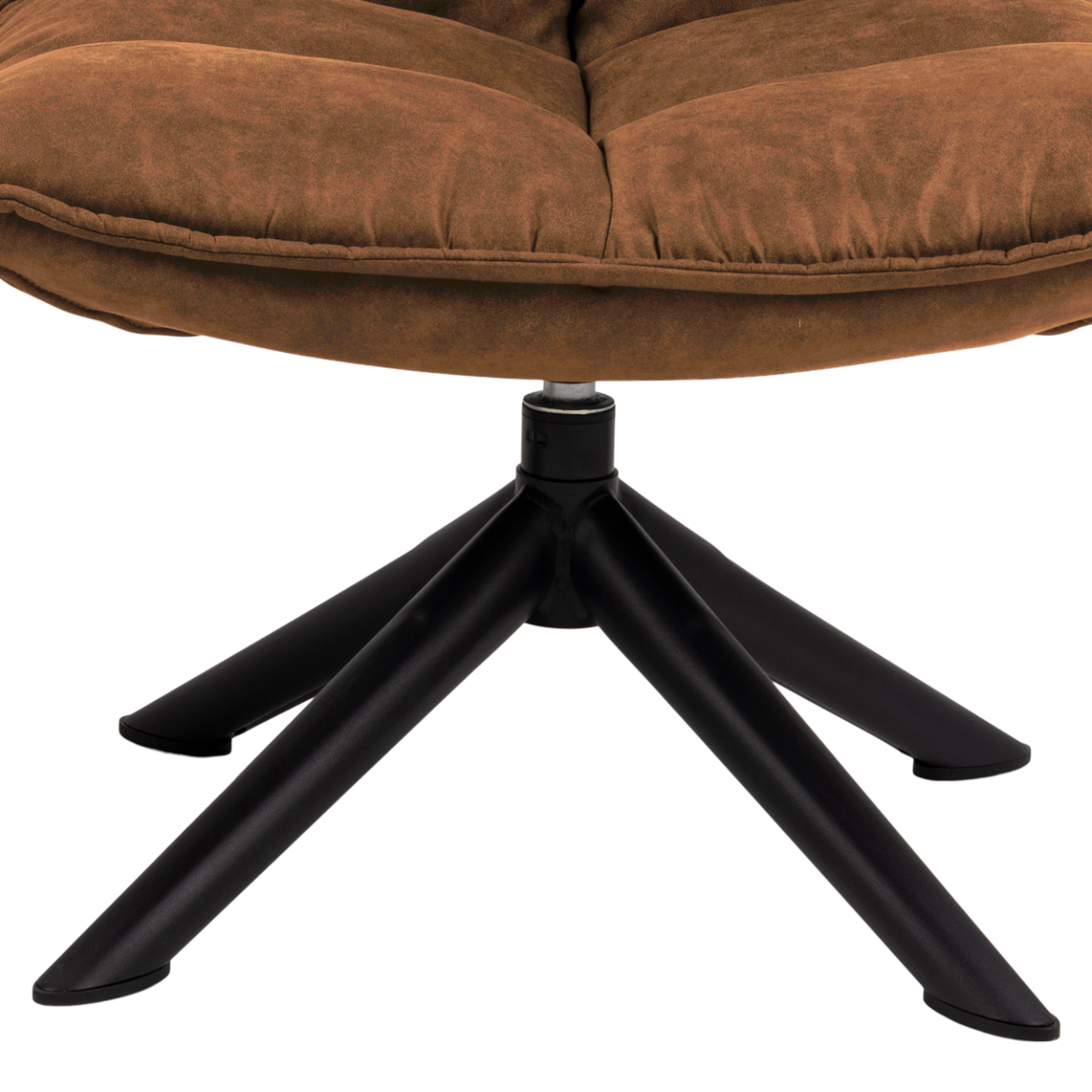 Flow lepotuoli + rahi, konjakinruskea