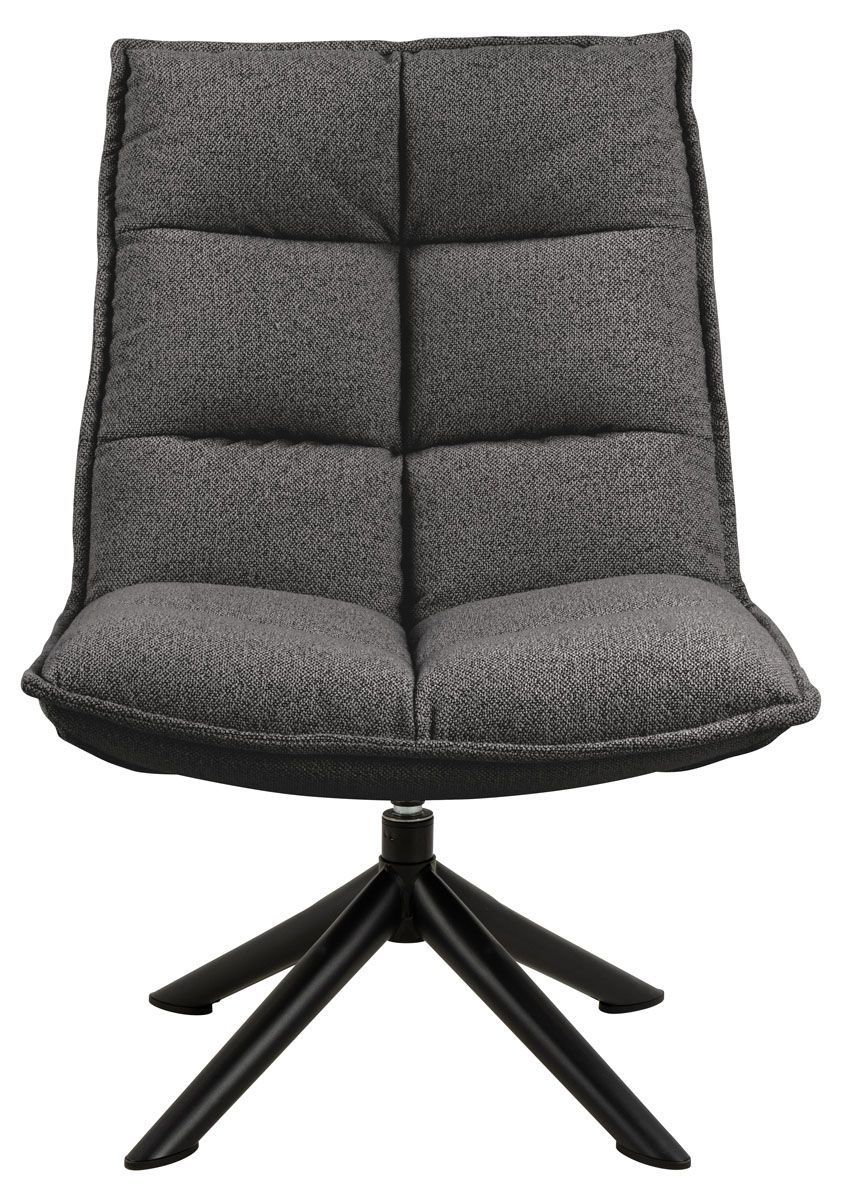 Flow lepotuoli pyörivä, tummanharmaa Monza