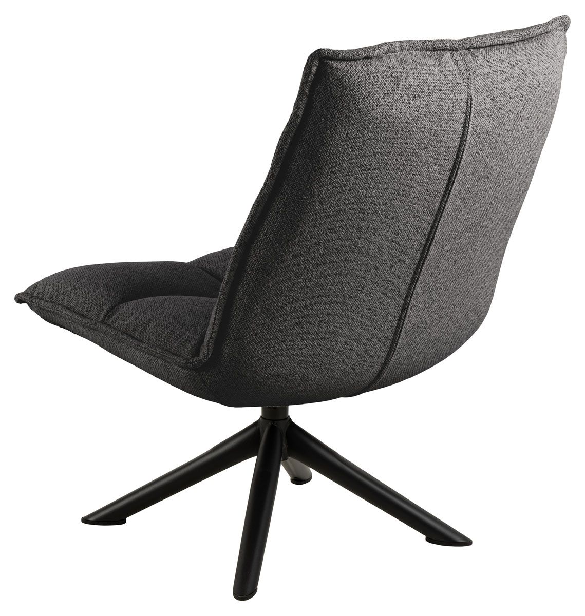 Flow lepotuoli pyörivä, tummanharmaa Monza