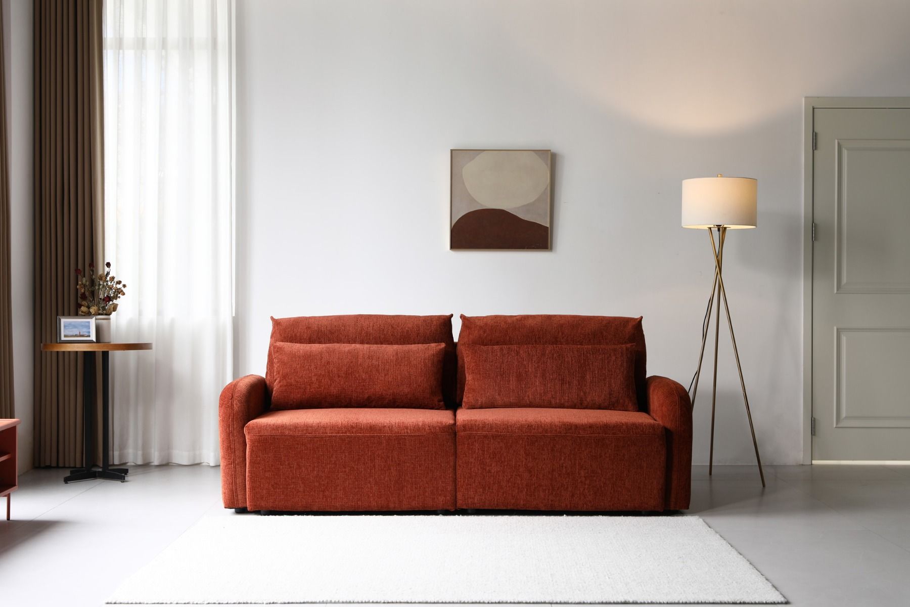 Foggia vuodesohva, oranssi