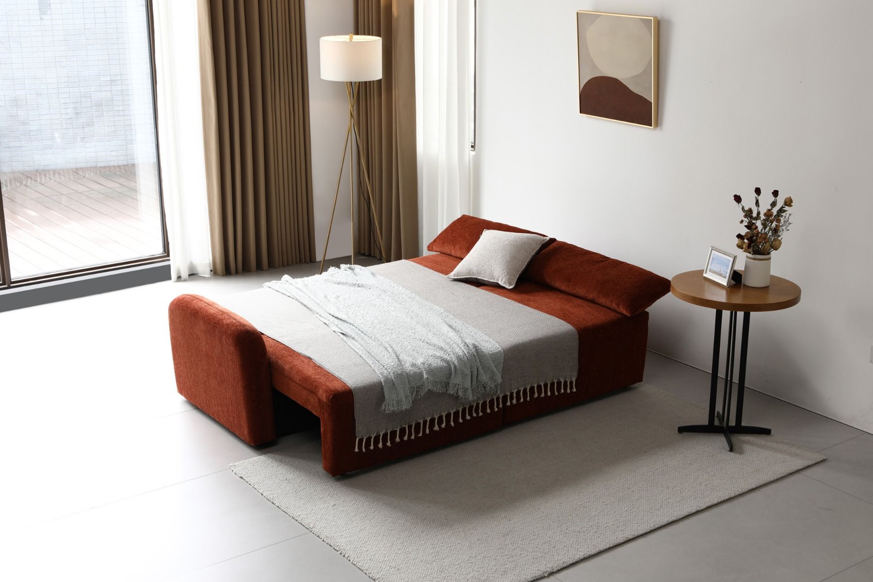 Foggia vuodesohva, oranssi