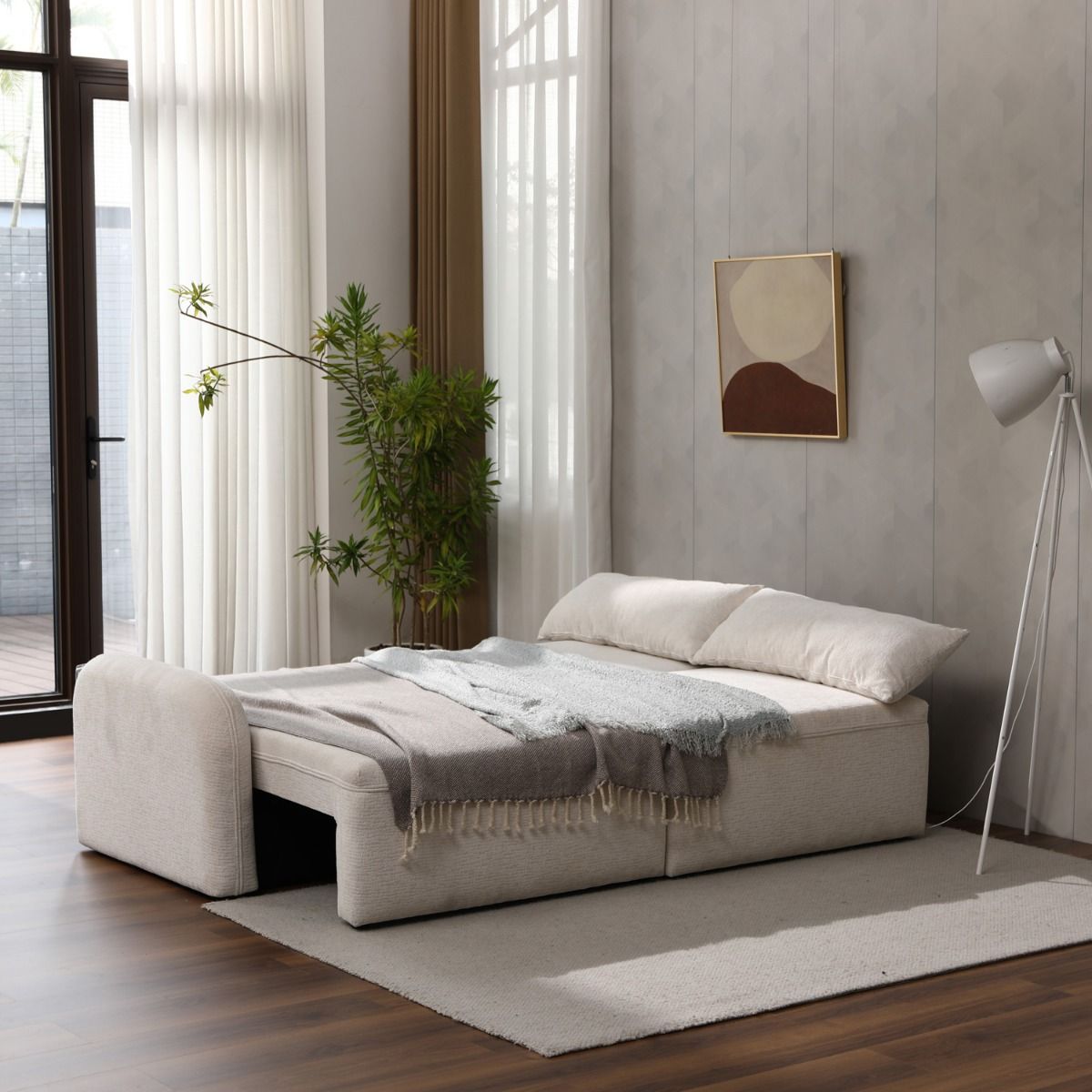 Foggia vuodesohva, valkoinen