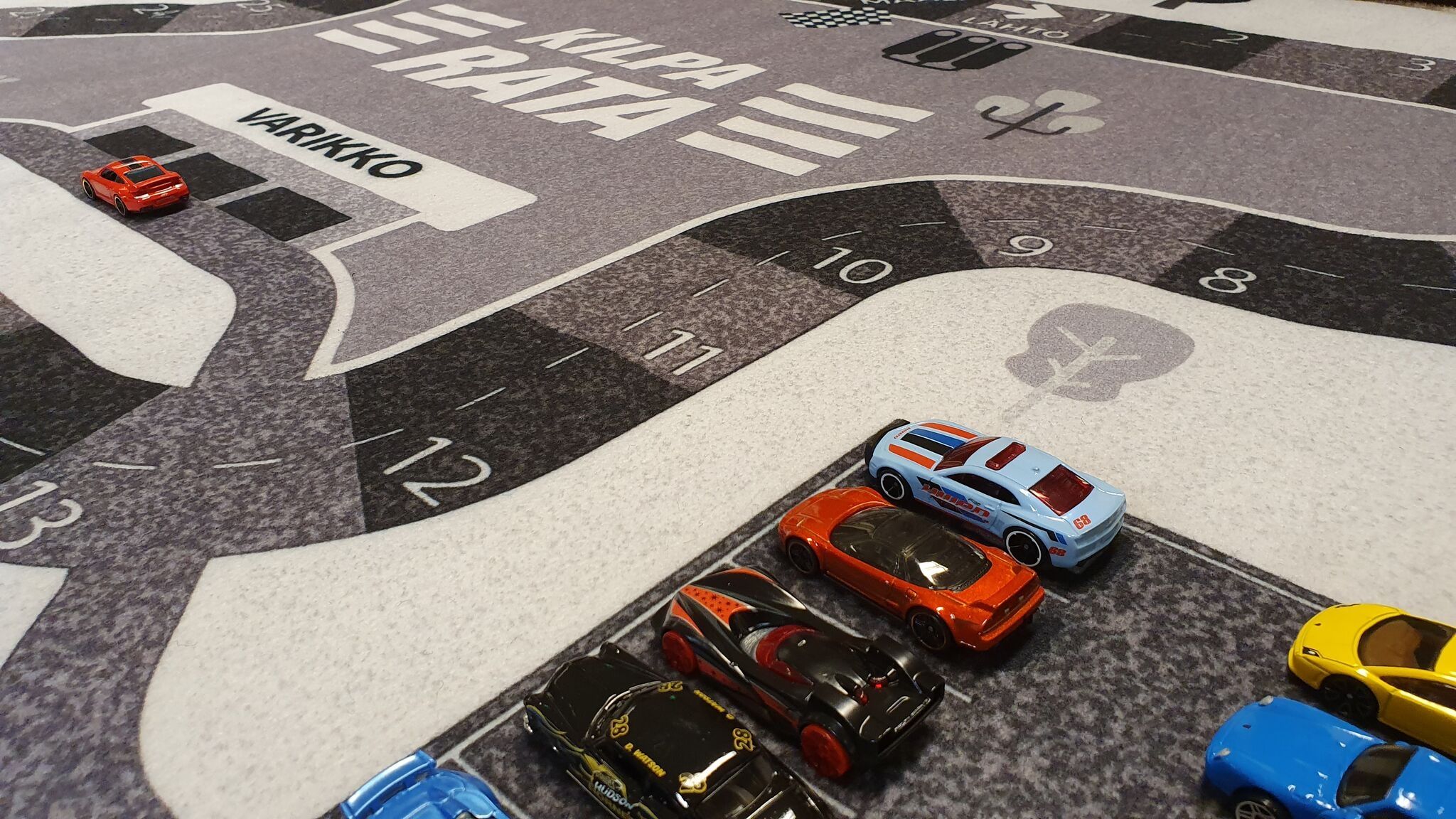 Liikennematto Formula 100x150cm