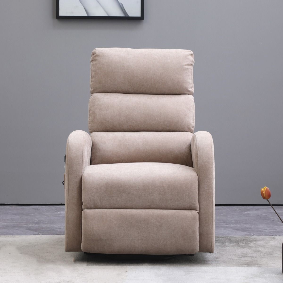 Frans nostava mekanismituoli, vaaleanruskea