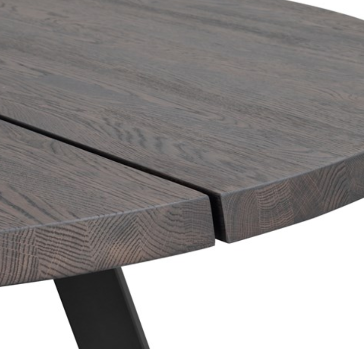 Rowico Fred Ruokapöytä, savu/musta