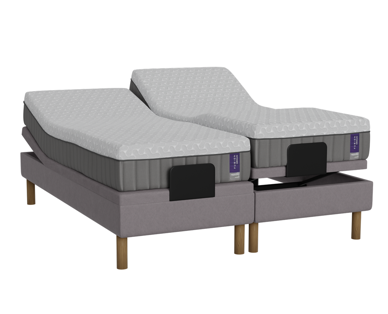 Heaven by Unico Fusion moottorisänkysetti 180x200cm