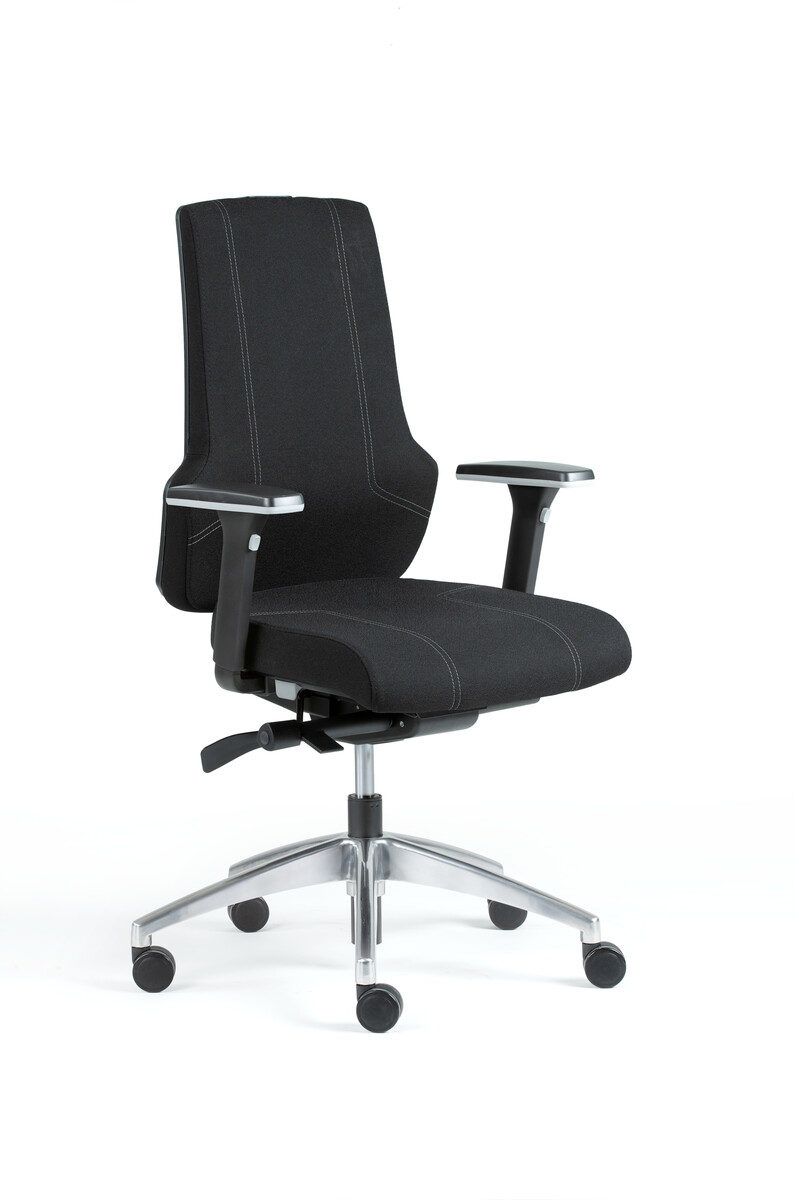 Comfo Two työtuoli, musta