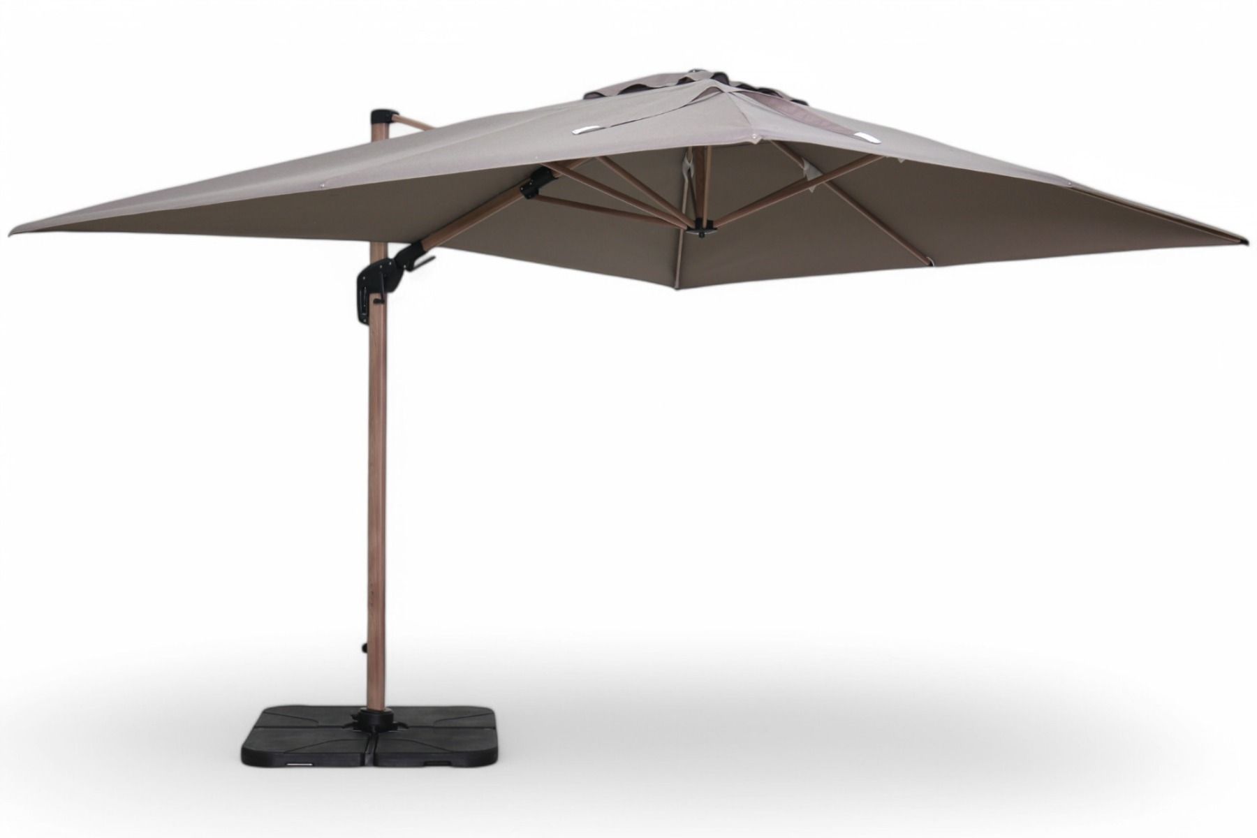 Galaxy Luxus aurinkovarjo 3x4m, vaalea