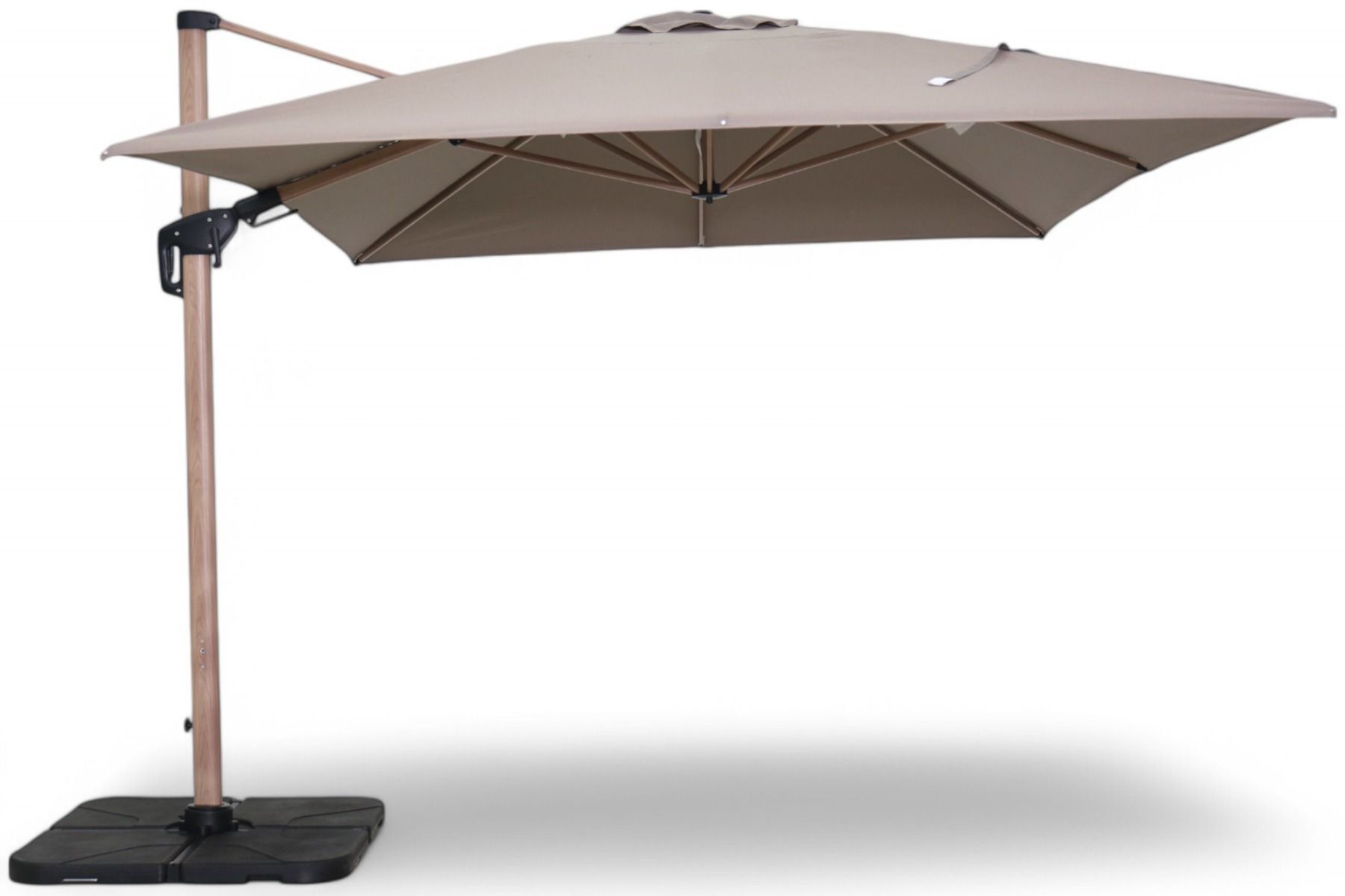 Galaxy Luxus aurinkovarjo 3x4m, vaalea