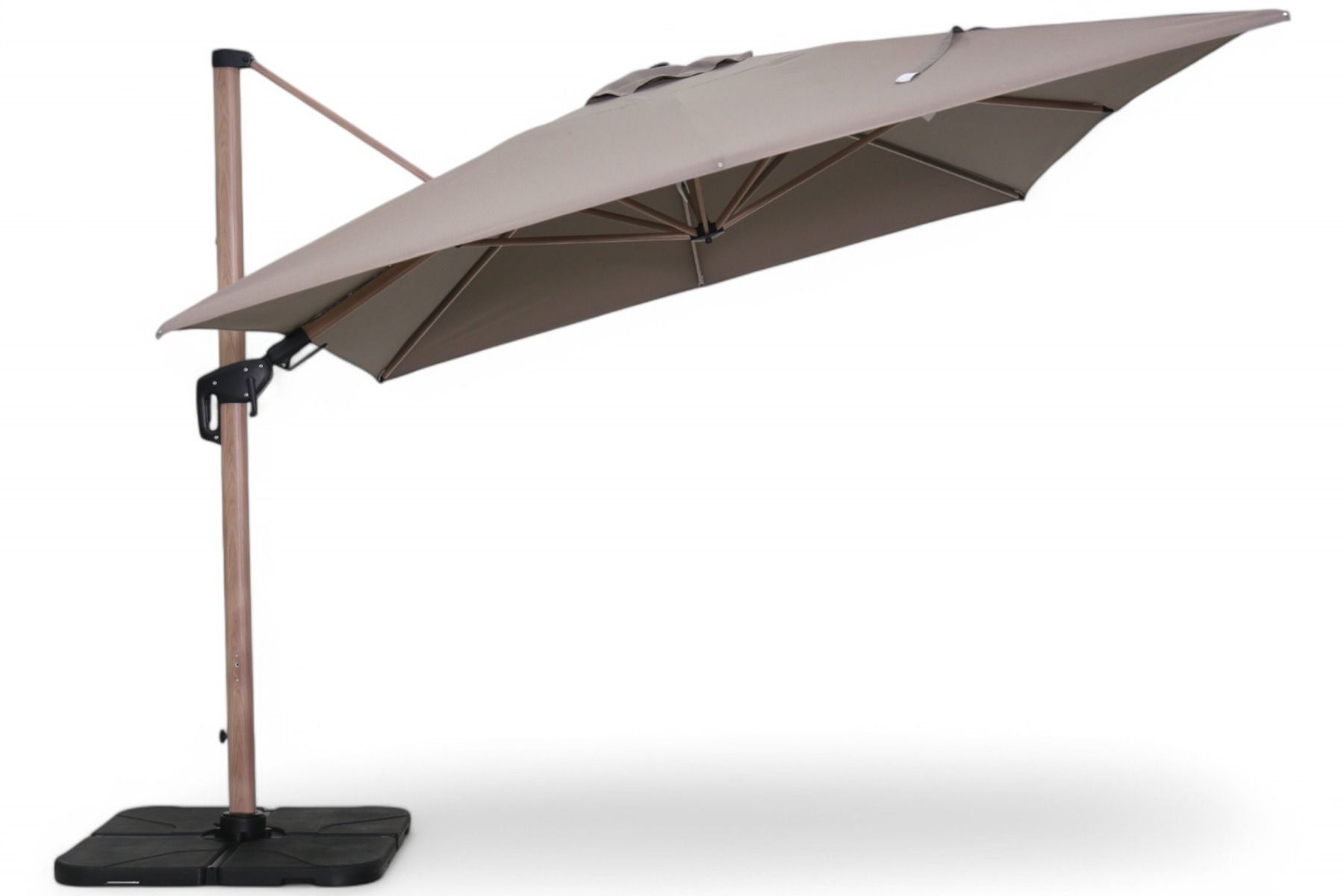 Galaxy Luxus aurinkovarjo 3x4m, vaalea