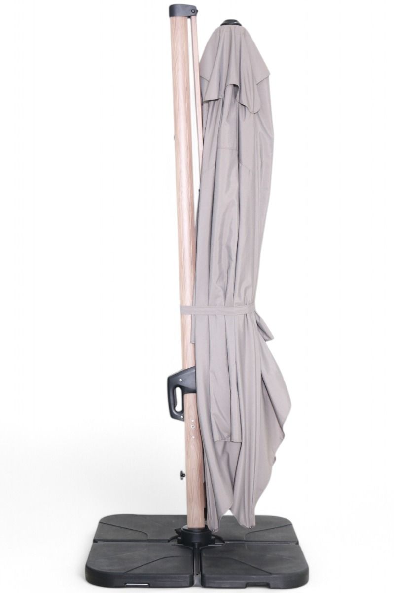 Galaxy Luxus aurinkovarjo 3x4m, vaalea