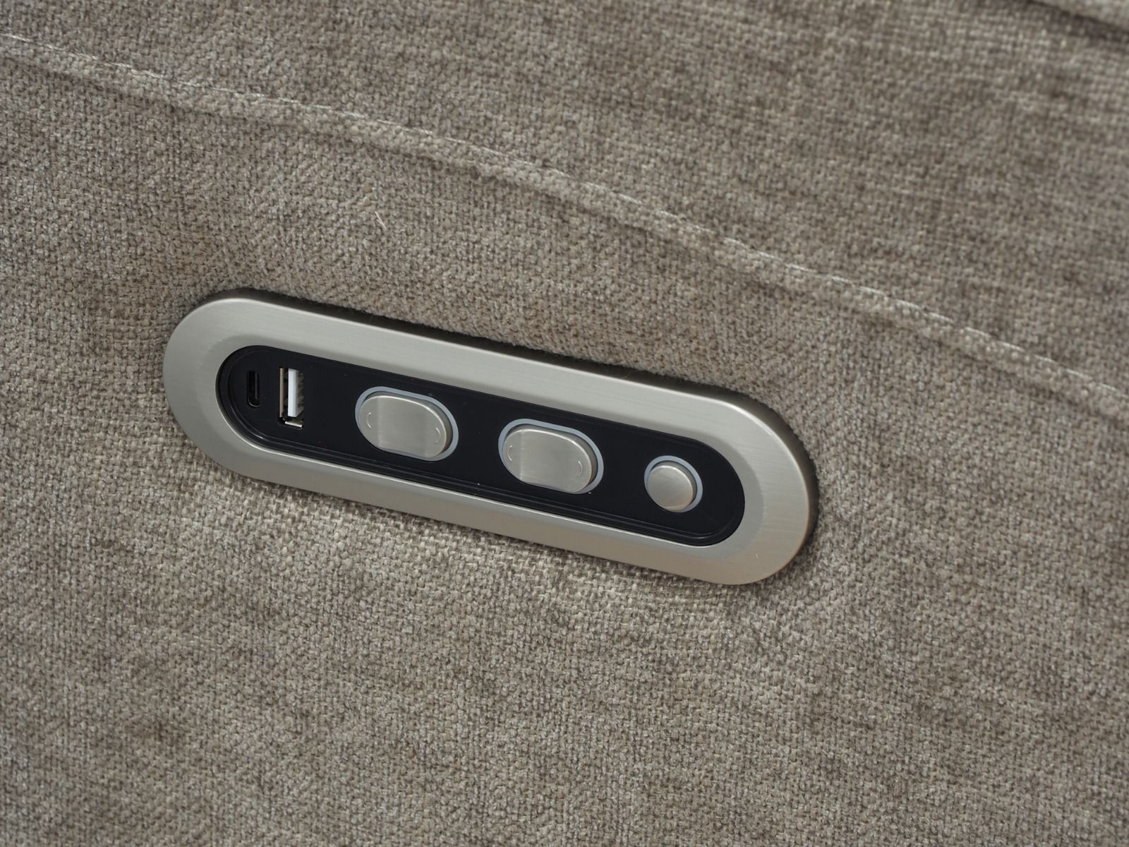 Genesis kulmasohva sähkömekanismeilla, khaki