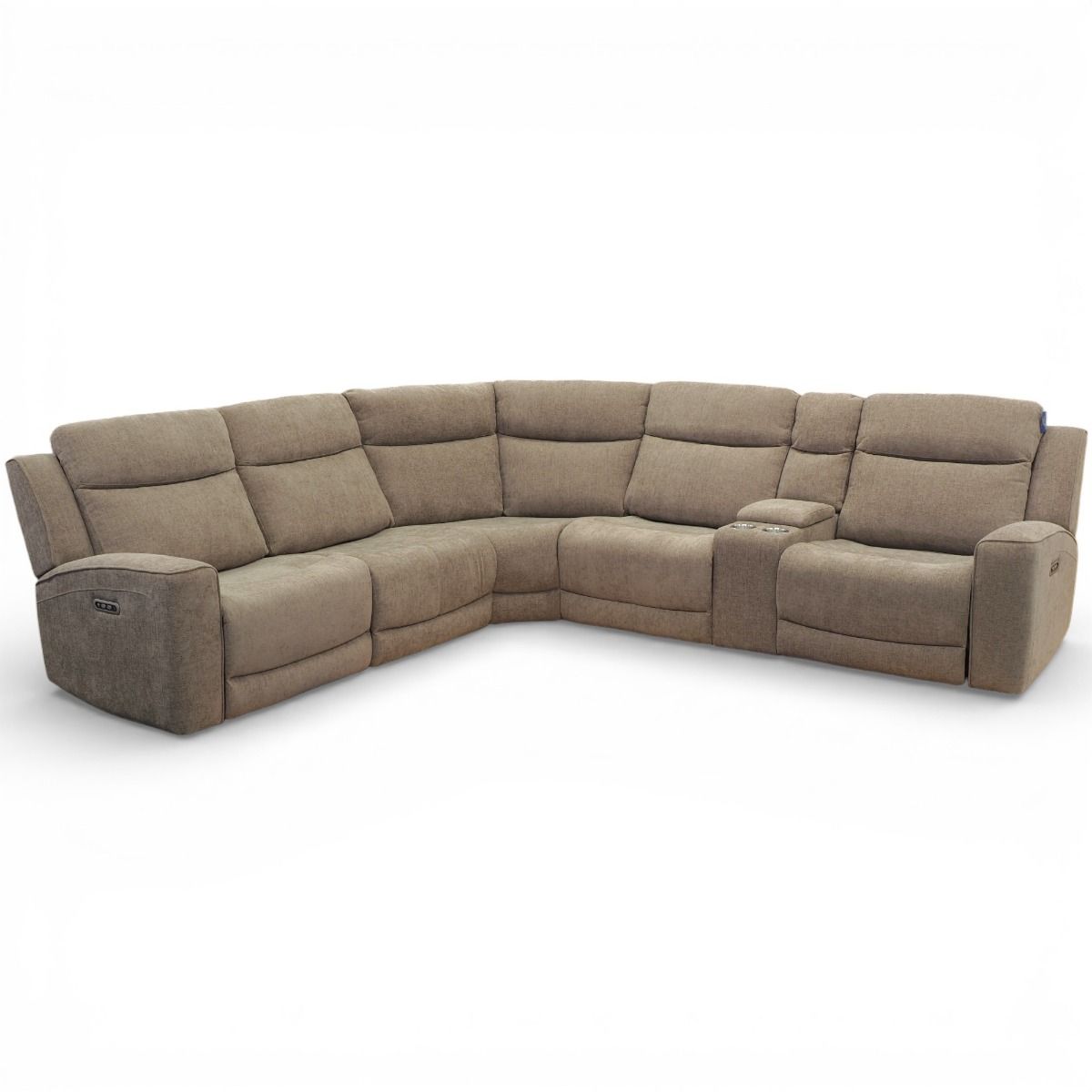 Genesis kulmasohva sähkömekanismeilla, khaki