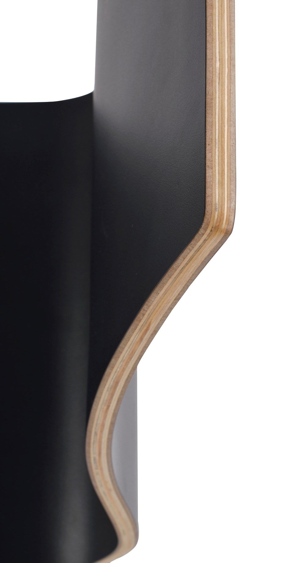 Rowico Gracy ruokapöydän tuoli, musta laminaatti/ musta