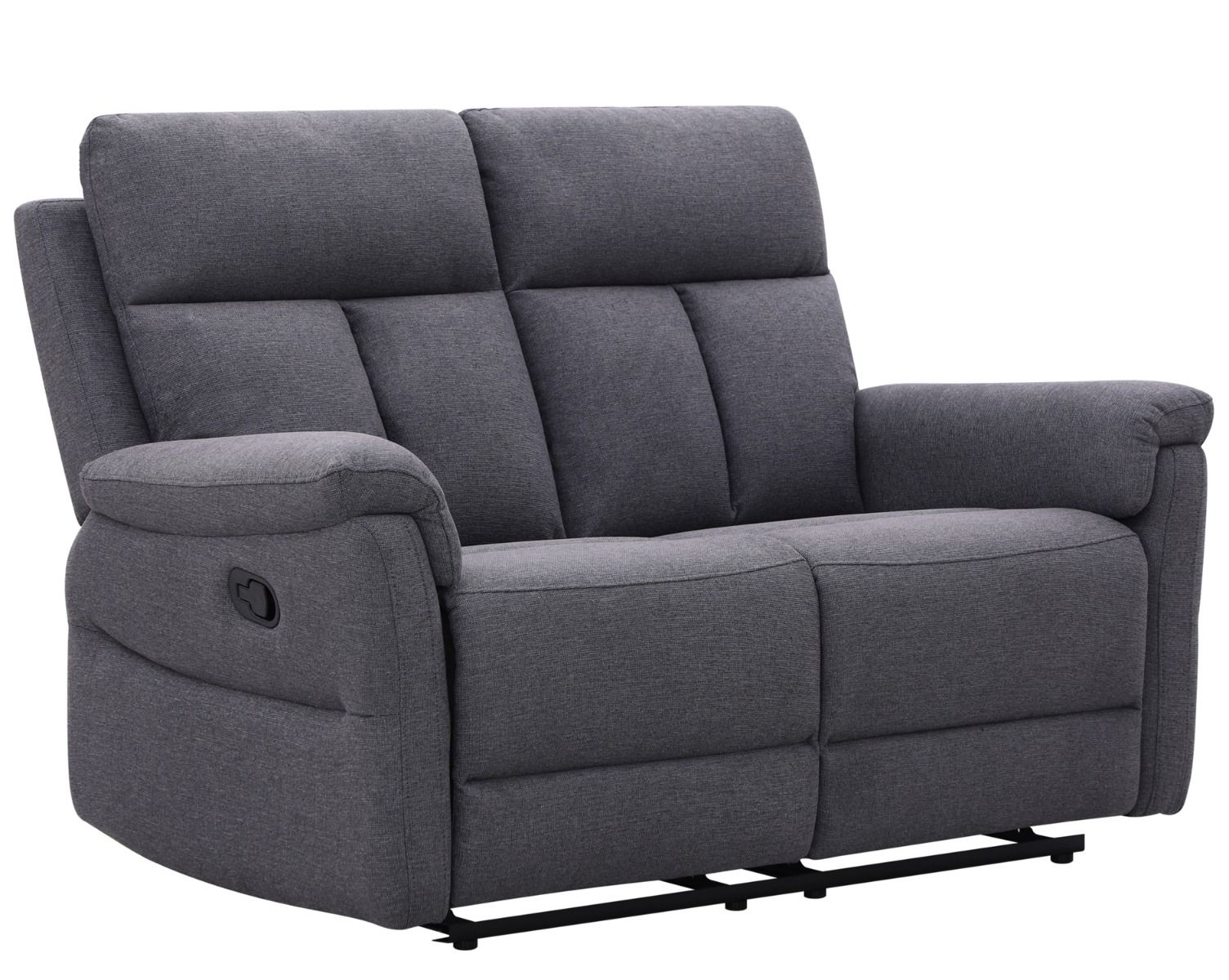 Grand mekanismisohva kahdelle hengelle tummanharmaa