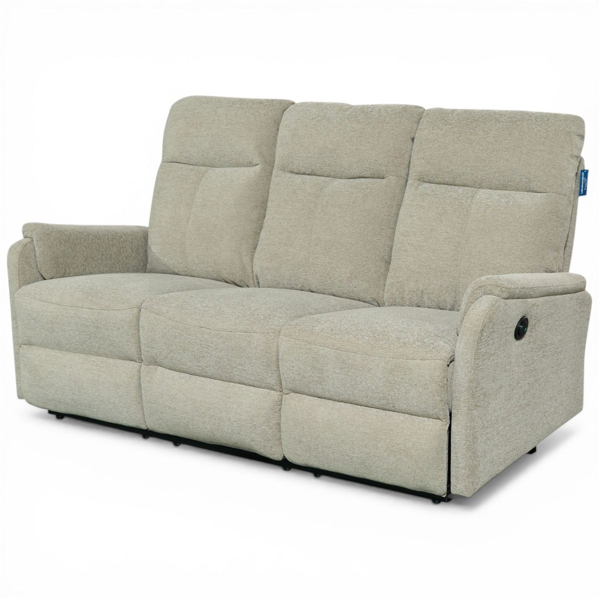 Liverpool 3+1+1 sohvakalusto beige sähkömekanismit