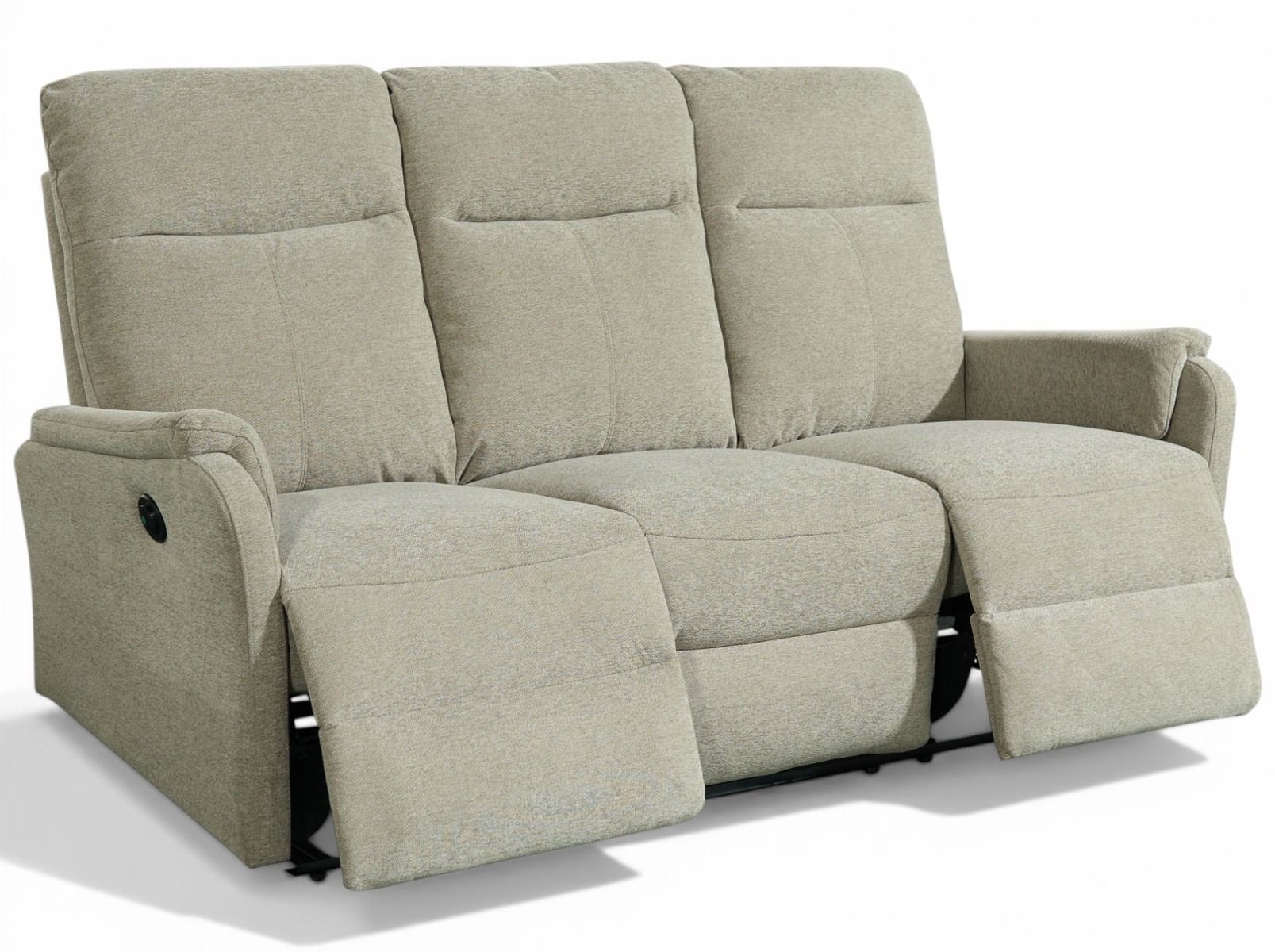 Liverpool 3+2+1 sohvakalusto beige sähkömekanismit