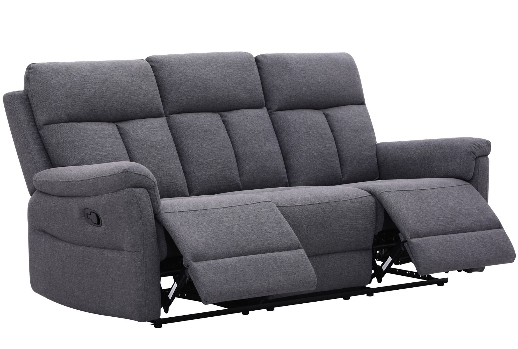 Grand 3+1+1 sohvakalusto mekanismeilla, tummanharmaa