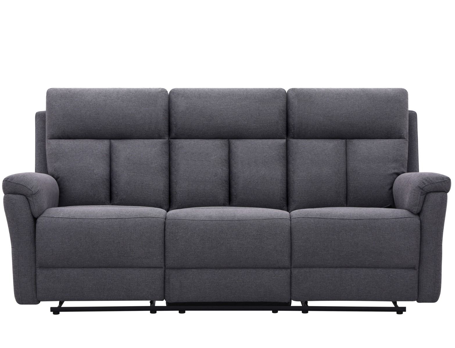 Grand 3+1+1 sohvakalusto mekanismeilla, tummanharmaa