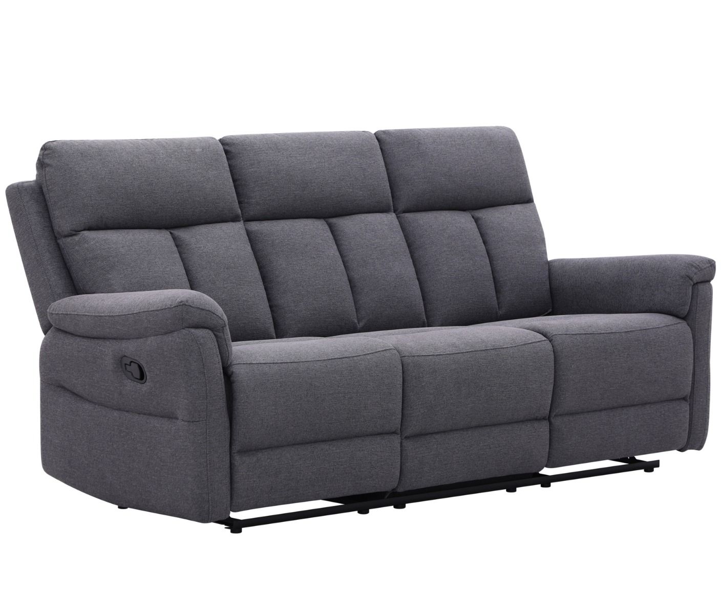 Grand 3+1+1 sohvakalusto mekanismeilla, tummanharmaa