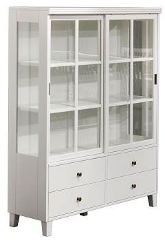 Niemi Gustav vitriini jaloilla, valkoinen