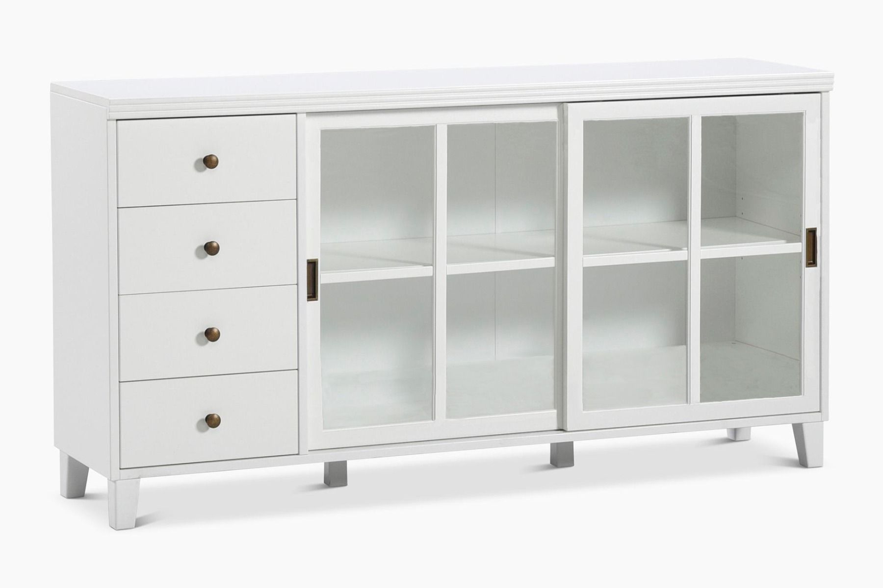 Niemi Gustav senkki lasiovilla, valkoinen