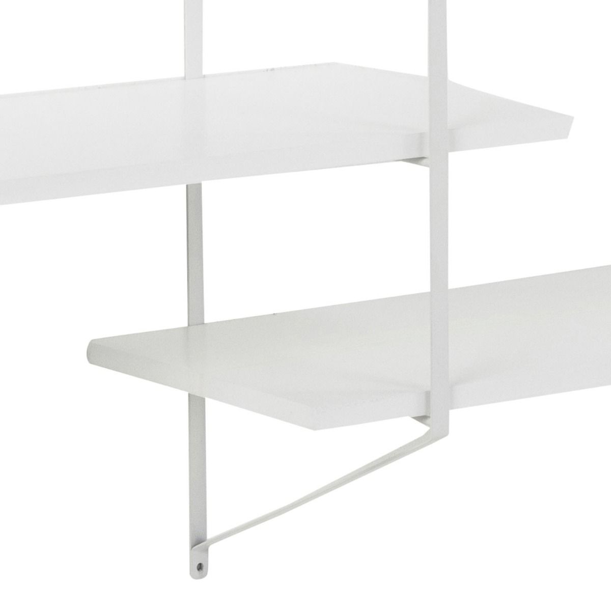 Belfast hyllykokonaisuus 191 cm, valkoinen