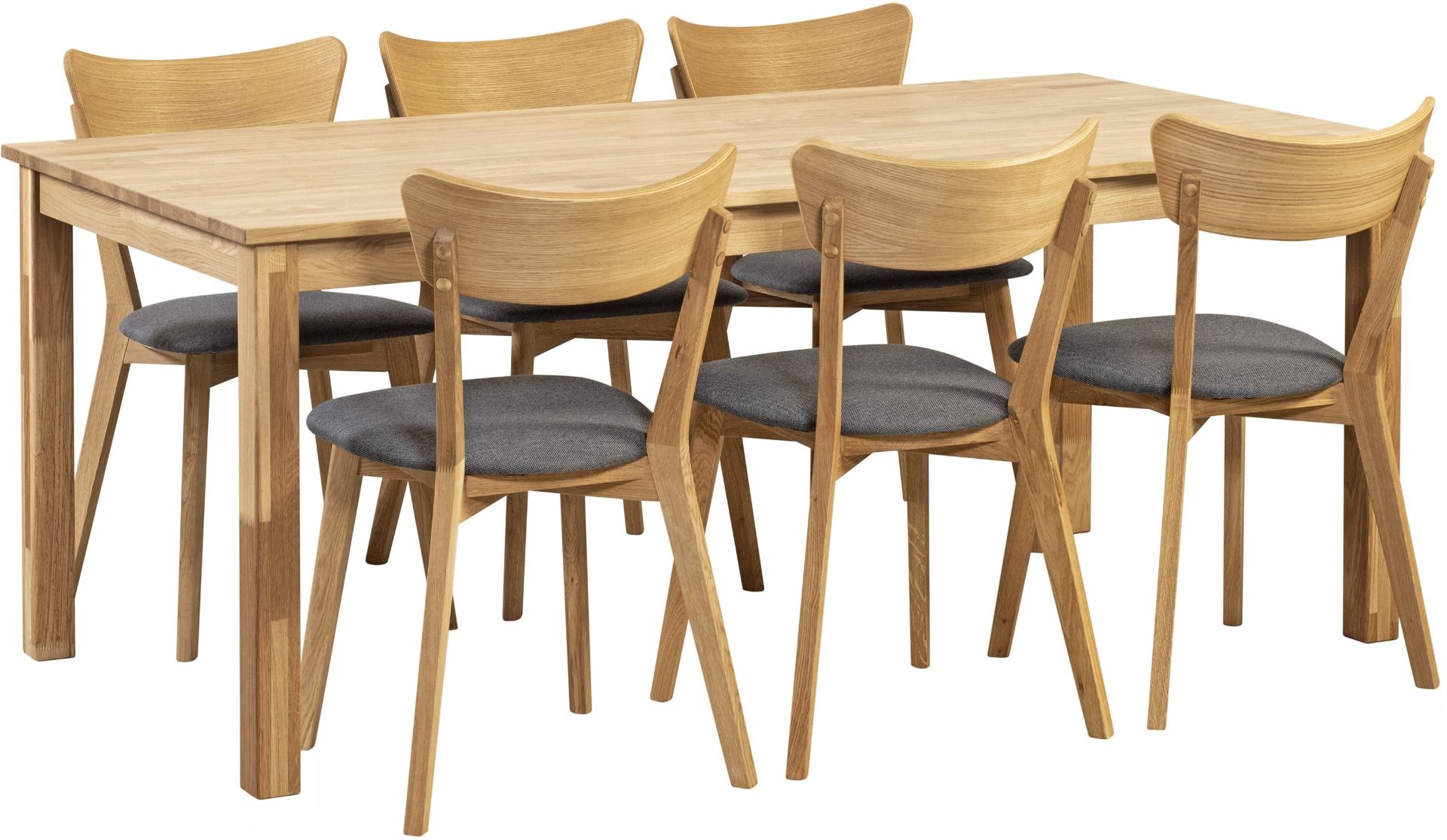 Halla tammipöytä 180x90 cm, tammi