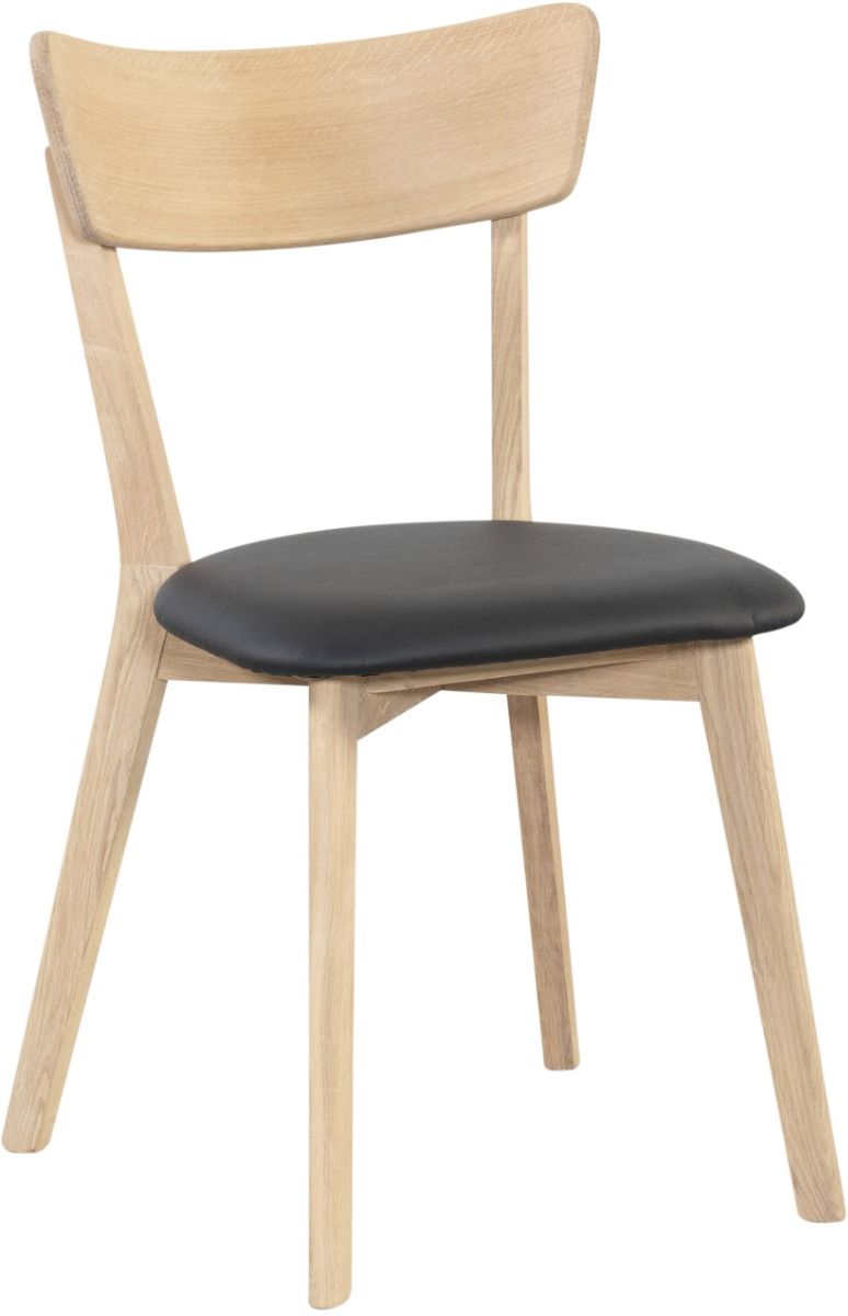 Halla ruokapöydän tuoli tammi, verhoiltu